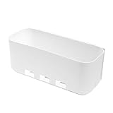 Organisateur de rangement de cuisine : coller à l'installation murale, rangement de type tiroir coulissant, créatif et pratique, rangement d'armoire de salle de bain