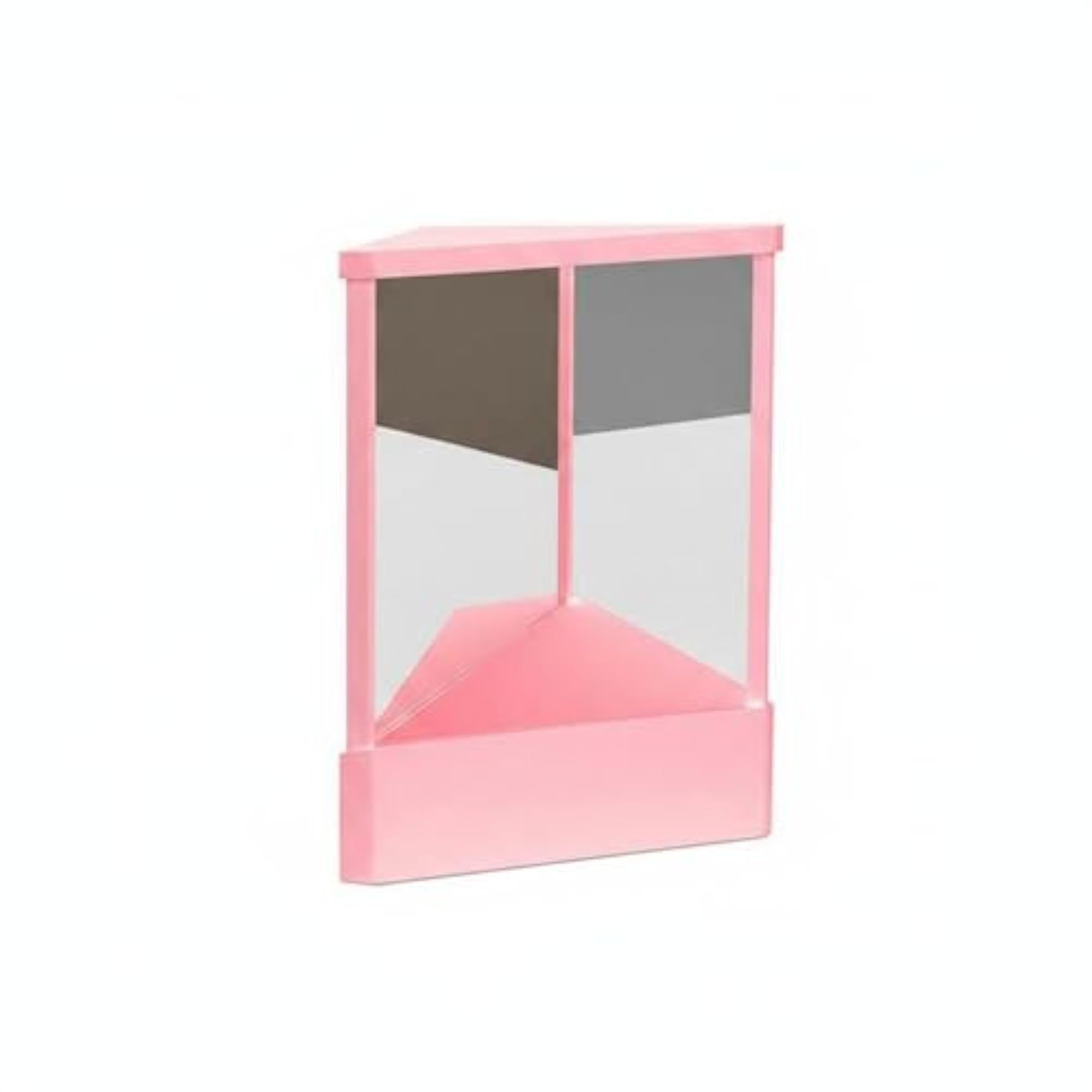 Non Reversing True Image Mirror, High Precision for Dressing Table, Carmine