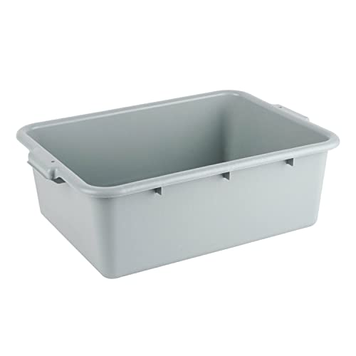 Thaweesuk Shop New Grey 6 Pack Bus Tub Dishwasher Boxes Meat Lug Storage Food To Commercial Processing Bin Rectangle Container Plastic Length 20