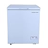 Hamilton Beach HBFRF510 Chest Freezer, White, 5 cu ft
