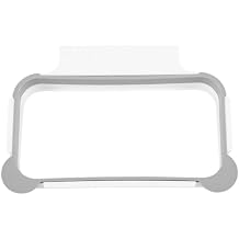 Hanging Trash Bag Holder over the Drawer Kitchen Garbage Bag Rack Plastic Cupboard Door Mounted Holder Gray