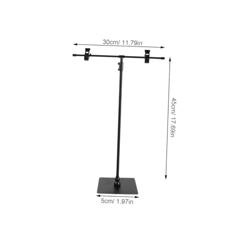 Tableau de menu Black en forme de T pour restaurant et accueil - 2