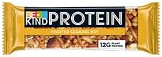 Toasted Caramel Nut Protein Bar - Crunchy High-Protein Sweet Cravings Satisfier - 12 x 50g