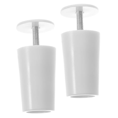 ARTIBETTER 2 Piezas Tope para Persianas Enrollables Blanco Amortiguador Resistente y Compacto para Ventana Compatible con Persianas de Cinta o Manivela Fácil Instalación y Duradero para