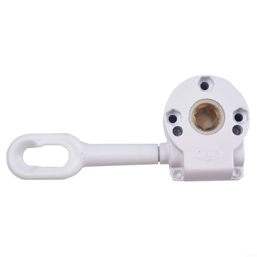 Boîte de vitesses manuelle à manivelle pour auvent rétractable, mécanisme d'entraînement en alliage d'aluminium avec noyau en cuivre, pièce de rechange blanche pour stores de terrasse, balcon et – vue 2