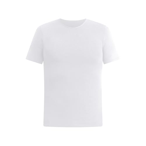T-shirt thermique manches courtes DIM sous un pull pour le bureau et l'hiver