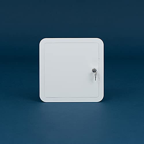 Timloc White 305X305mm Ap300kl Plastic Access Panel 305 X 305 Mm Hinged Keylock