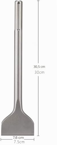 Miniatura 5 de Firecore Cincel Sds Max, Cincel De Escalado De 300 Mm X 75 Mm Para Martillos Sds Max De Demolición Fs18312