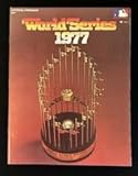 1977 World Series Program LA Dodgers vs NY Yankees National Edition NM unscored - MLB Programs