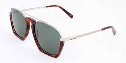 Image of KARL LAGERFELD KL274S, Metal Sunglasses Ruthenium/Black Zyl Unisex Adult, Multicolor, Standard, multi-coloured, One size