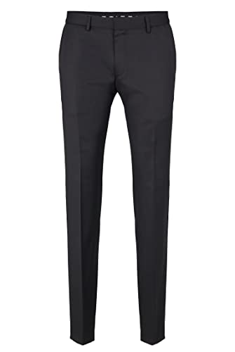 Pantalon extra slim fit BOSS H-Wenten-B1 en pure laine vierge haut de gamme
