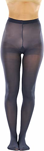 Image of ToBeInStyle Women's Nylon Solid Opaque Pantyhose Tights