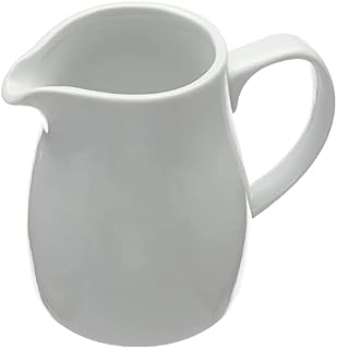 Price and Kensington Simplicity 620Ml Jug, Porcelain, White, 16 x 11.7 x 13 cm