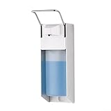 Honseadek Seifenspender mit mattem Finish und 500-ml-Tank, verstellbare Durchflusspumpe,...