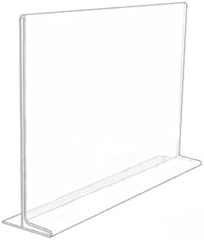 Displaypro 5X A4 Clear Landscape Double Sided Acrylic Menu Desktop Counter Poster Holder Sign Display Stand - Free Shipping!