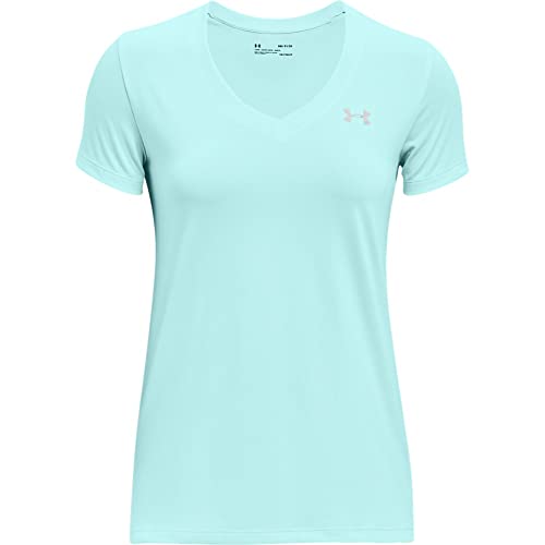 Image of Under Armour Womens Tech V-Neck Short-Sleeve T-Shirt