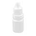 Aexit 5ml Dropper Bottles & Jars Plastic Bottle Drop Eye Liquid Squeezable Centrifuge Bottles Empty White
