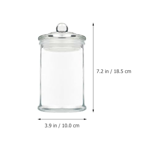 BESPORTBLE 750ml���|�b�g�H�i�ۑ��r �V�[�����O�L���j�X�^�[ �K���X�ۑ��e�� �L�b�`���ƃ_�C�j���O�p �������ۊǗe�� �X�i�b�N��L�����f�B