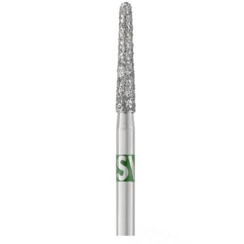 SS White 856-018C Piranha FG Round End Taper Coarse Grit Diamond Burs 5/Pk