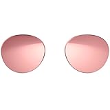 Bose Frames Lens Collection, Mirrored Rose Gold Rondo Style (Polarized), interchangeable replacement lenses, Medium