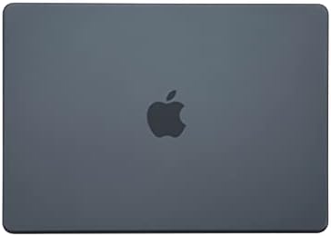 Se7enline Compatible with 13 inch MacBook Air M2 2022 Case for Mac Air 13.6-inch Model A2681 M2 Chip Laptop Protective Hard Shell Case with Keyboard Cover Skin(UK Layout),Matte Black