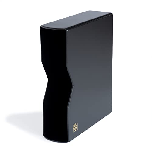 Cajetín protector Vario Leuchtturm 321225 soluciona vuelcos y suciedad en carpetas Classic GIGANT negro