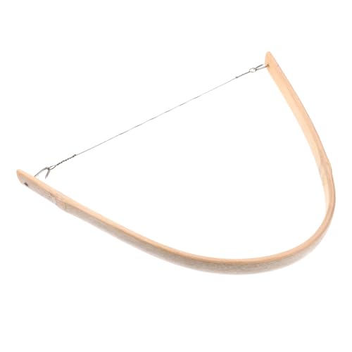 Gatuida Scie à Main pour Bois à Arc Robuste Scie à Chantourner Ergonomique et Bambou Coupe Précise et Confortable sans Fatigue Outil Manuel pour Travail Du Bois