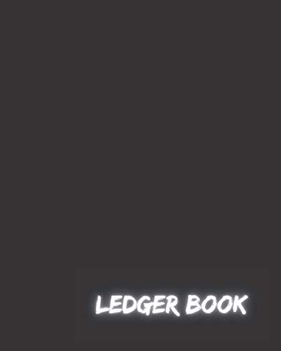 LEDGER BOOK: petty cash log book, record your small medium business cash flow management