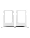 CELLTRIX - Replacement Sim Card Tray Compatible with Apple iPhone 7 (Silver)