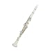 17-key Clarinet B Flat Abs Nickel-plated Buttons Double-barrel Metal Clarinet Clarinet for Beginner
