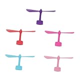 TINEASUR ヘルメット吸盤デコレーション トンボ バイクヘルメット用 クリエイティブ装飾 女性 子供向け 耐久性のあるシリコン製 5個入り 色指定不可