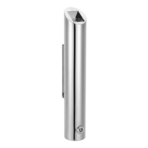 Caneca de basura de acero inoxidable para pared 18.9"