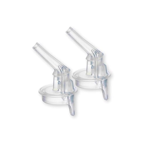 b.box Tritan Straw Bottle Replacement Tops (2-Pack) | Fits b.box Tritan Straw Drink Bottles (450ml/15 and 600ml/20)