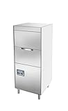 METRO Professional Lavavasos GHP1300SW, inox, 68.5 x 72 x 169 cm, 48 lav./h, 3 modos de lavado, ecológico, 400V, 30 L