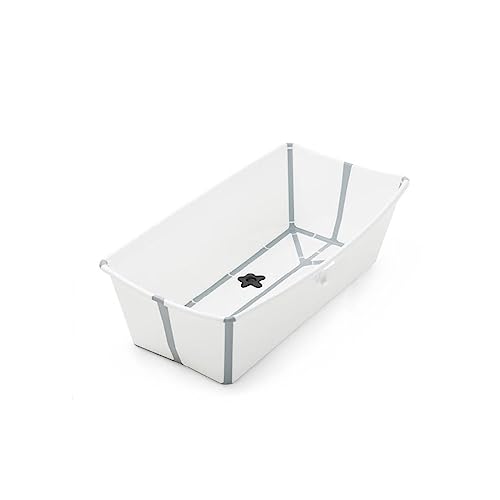 Stokke Flexi Bath XL Babybadewanne faltbar, Weiß, 0–6 Jahre – Ansicht 1