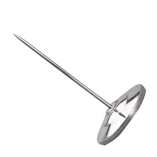 KICHOUSE 1Pc Stainless Steel Receipt Spike Stick Memo Rod for Bills Invoices Notes Heavy Duty Design for Restaurants Offices Bars Decorative Functional Table Stand