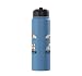 Deadlifter Fitness Workout Bodybuilder Deadlifting Cat Stainless Steel Insulated Water Bottle