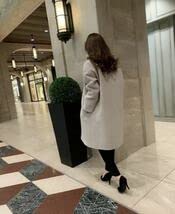 Amazon.co.jp: 雑誌掲載5.4万 エムプルミエmid アルパカロングコート