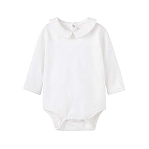 pureborn Baby Boys Girls Bodysuits Super Soft Cotton Romper 0-24 Months