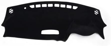 Dashboard mat Sunshade Protect Carpet Styling Car Accessories Sun Visor Dashboard Cover(Forout HUD RHDBlack(Black Edge))