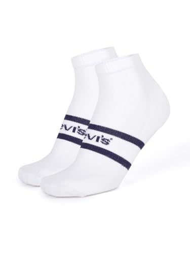 Image of Levi's LS304 Men's Compact Cotton Stretch Ankle Low Cut Socks (Pack of 3)