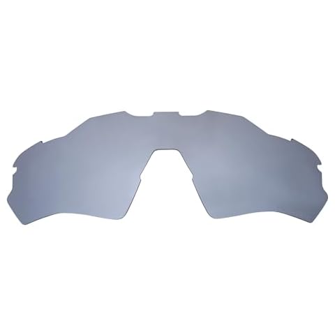ACOMPATIBLE Polarized Replacement Vented Lenses for Oakley Radar EV XS Path (Youth Fit) Sunglasses OJ9001 (Silver) Cover