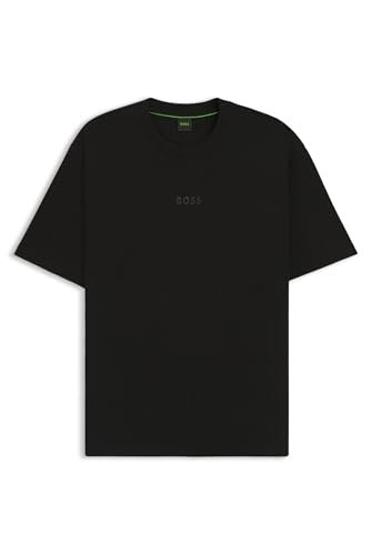 Reviews de Hugo Boss los preferidos por los clientes. 39 HUGO BOSS Camiseta de Punto de algodón con Detalle de Logo Talla M Color Black
