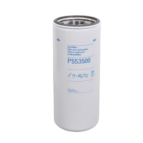 Filtro de combustible P553500 blindado para motores de maquinaria pesada