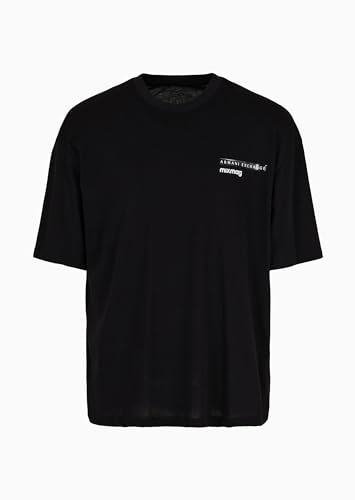 Armani Exchange Men's Comfort Fit Limited Edition Cotton X Mix Mag Tee