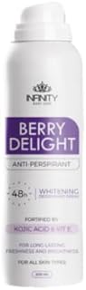 Infinity Deodorant Spray Berry Delight 200ml 48H
