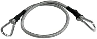 Windhager Ekspander z Karabinkiem, Czarny/Srebrny, 70 x 3.5 x 3.5 cm