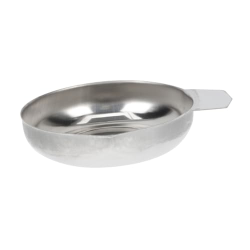 KICHOUSE Electronic Balance Scale Pan Jewelry Scale Tray Stainless Steel Weighing Tray