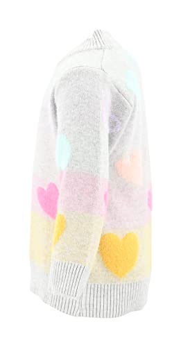 Unique Baby Girls Knit Crewneck Valentines Day Hearts Sweater3