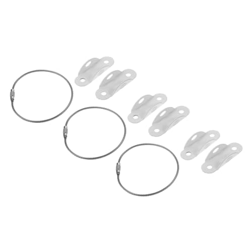 SWOOMEY 3セット家具転倒防止装置 アンカー付き 家具用 ストラップ 壁面固定 ベビープルーフ対応 棚 キャビネット ドレッサー用